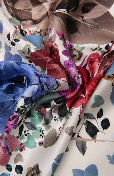 Шелковый платок capri RADICAL CHIC бежевого цвета по цене 19760 руб., арт. 181302.21.02, фото 3 Шелковый платок capri RADICAL CHIC, арт. 181302.21.02, фото 3