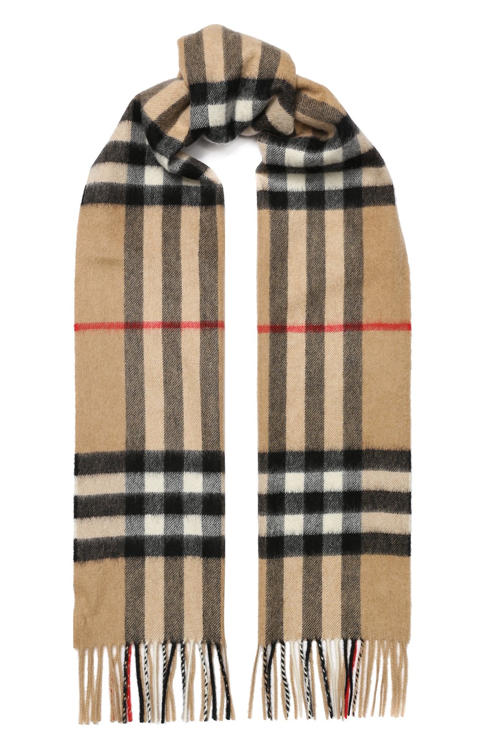 Кашемировый шарф BURBERRY бежевого цвета по цене 59850 руб., арт. 8015527, фото 1 Кашемировый шарф BURBERRY, арт. 8015527, фото 1