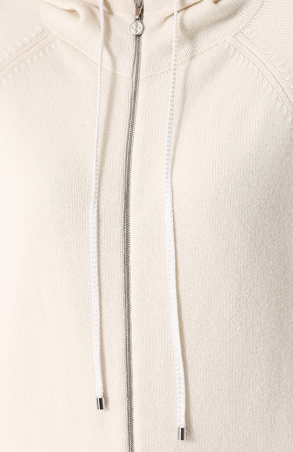 Кашемировый кардиган на молнии с капюшоном BARRIE, арт. W17C55275, фото 5