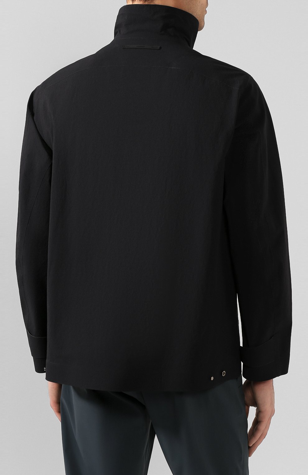 Куртка KAZUYUKI KUMAGAI черного цвета по цене 121000 руб., арт. AB01-212, фото 4 Куртка KAZUYUKI KUMAGAI, арт. AB01-212, фото 4