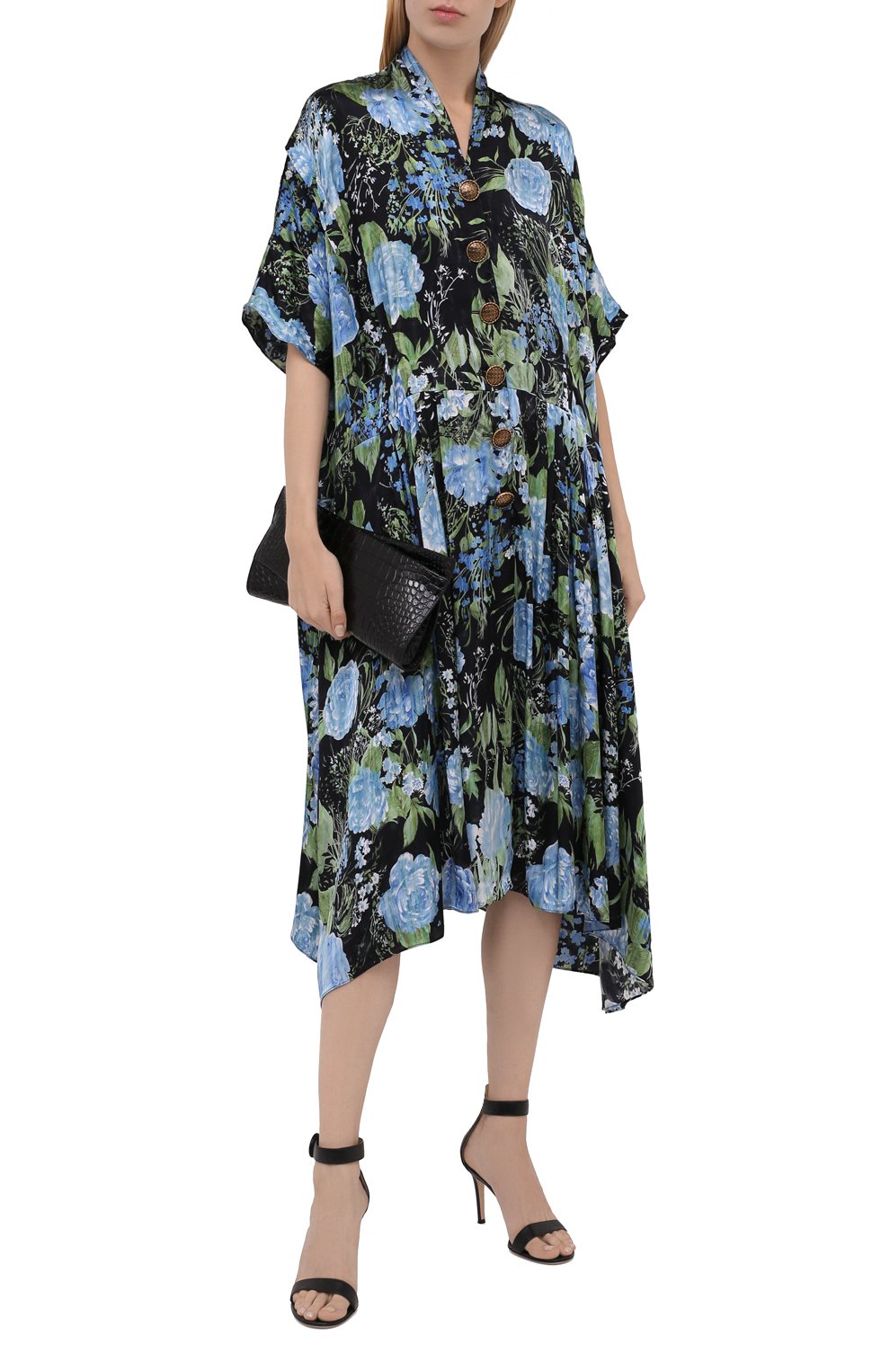 Платье из вискозы BALENCIAGA, арт. 675618/TLLA1, фото 2