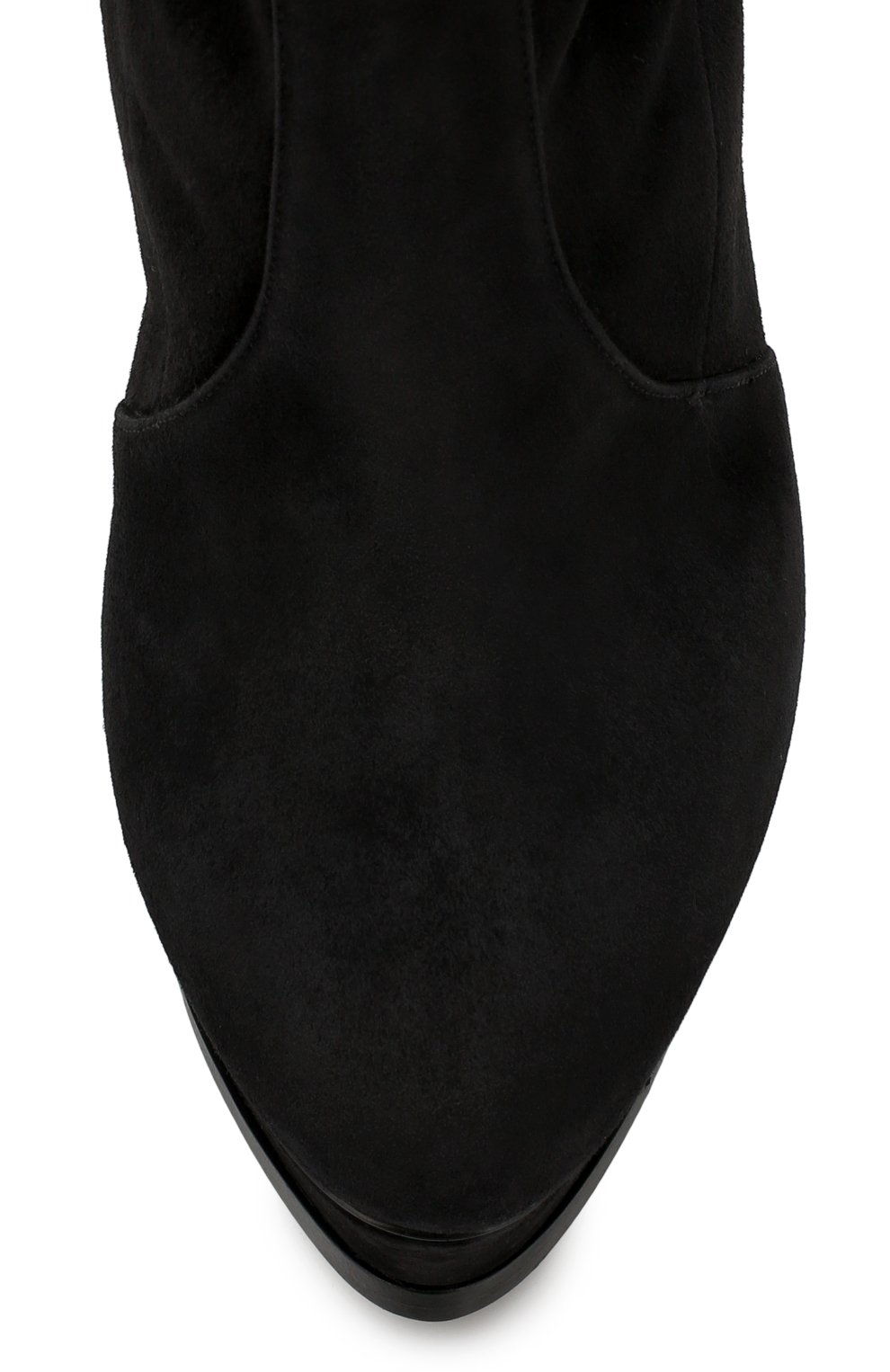 Замшевые ботфорты flora на шпильке и платформе CASADEI, арт. 1T831E140.T045000, фото 5