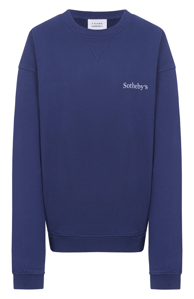 Хлопковый свитшот frame x sotheby's FRAME DENIM, арт. ME25JSS002, фото 1