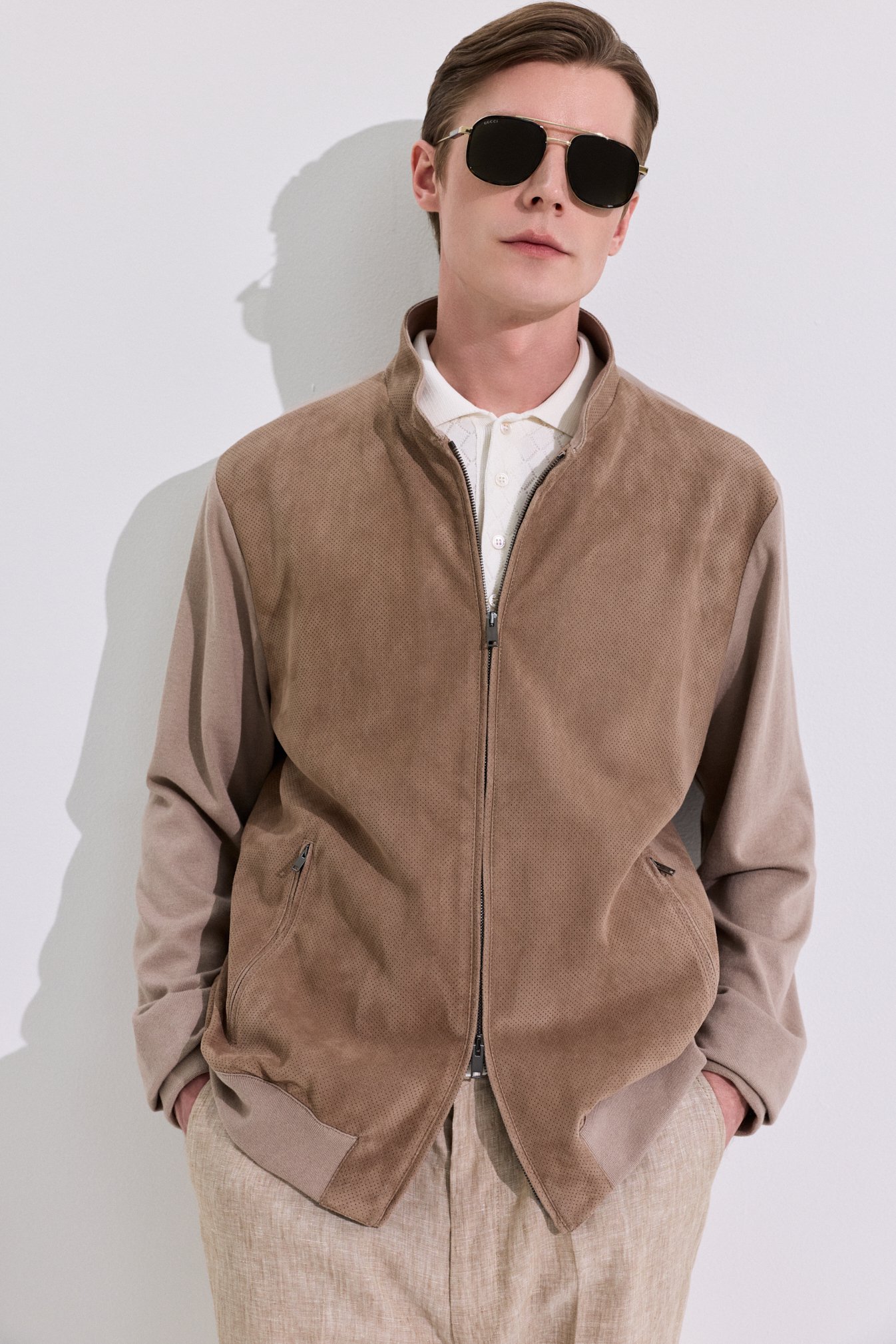 Поло из шелка и хлопка MVST, арт. M26.2PM.K127/Y205 R0MBI 3D, фото 6