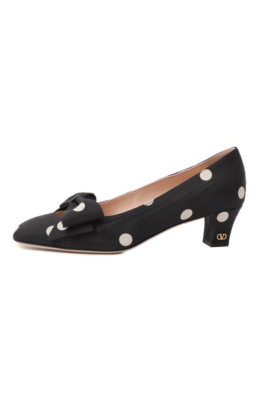 Текстильные туфли Bowow 45 Valentino 6W0S0LB5/PEP Чёрно-белый  6W0S0LB5/PEP Фото 4