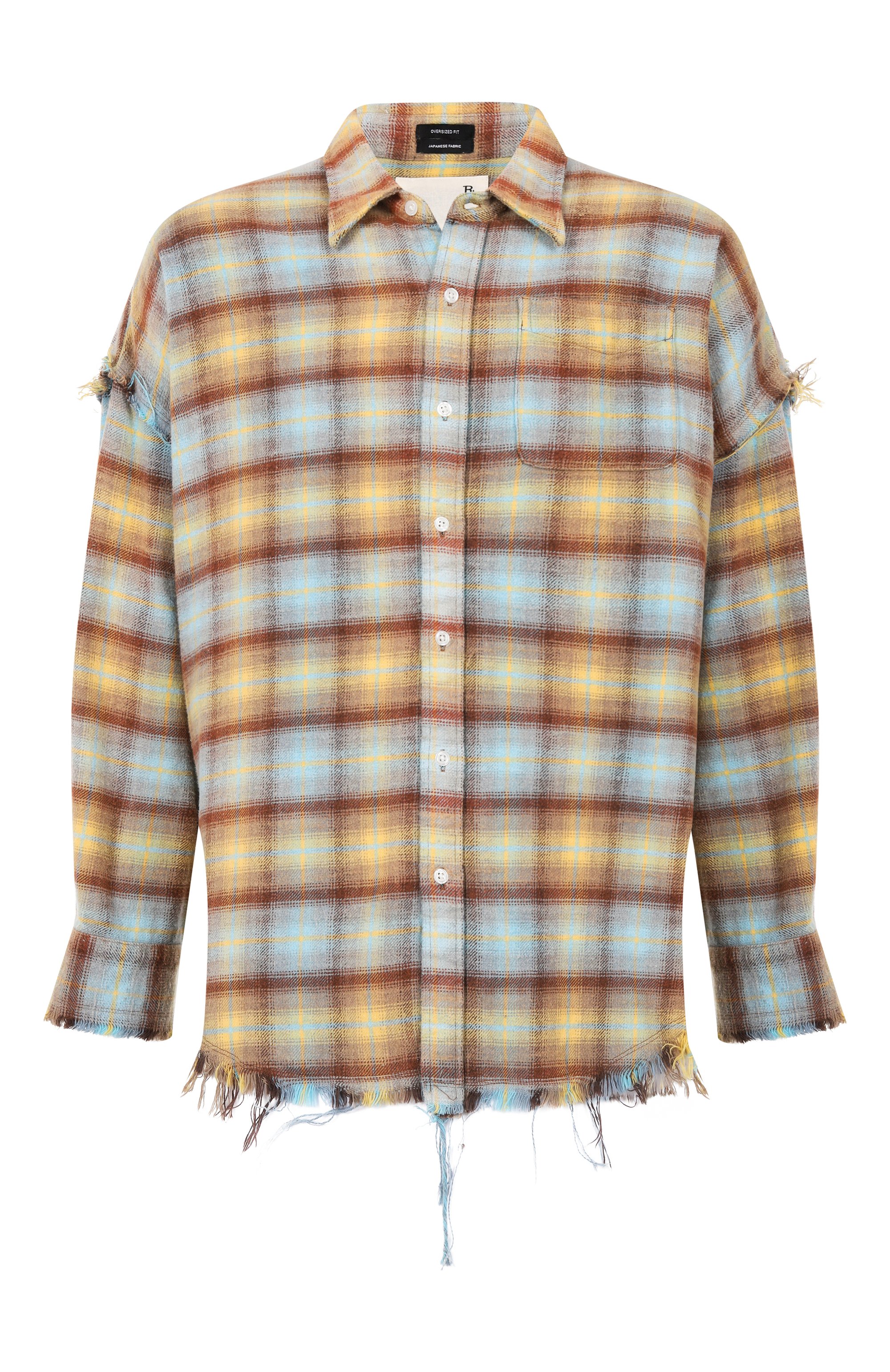 Хлопковая рубашка R13, арт. R13MR075-R503B, фото 1