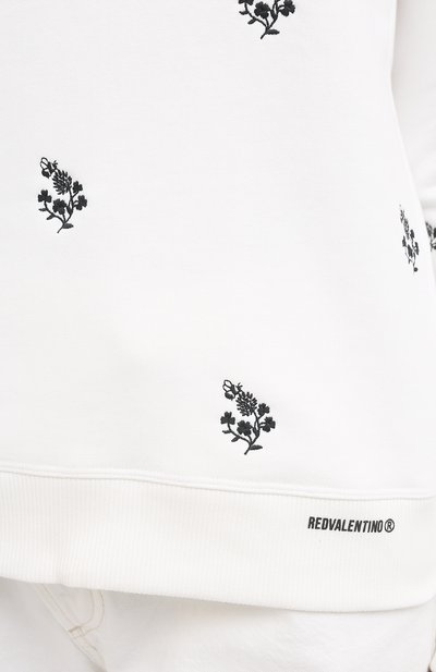 Хлопковый свитшот REDVALENTINO, арт. VR3MF06N/5PL, фото 5