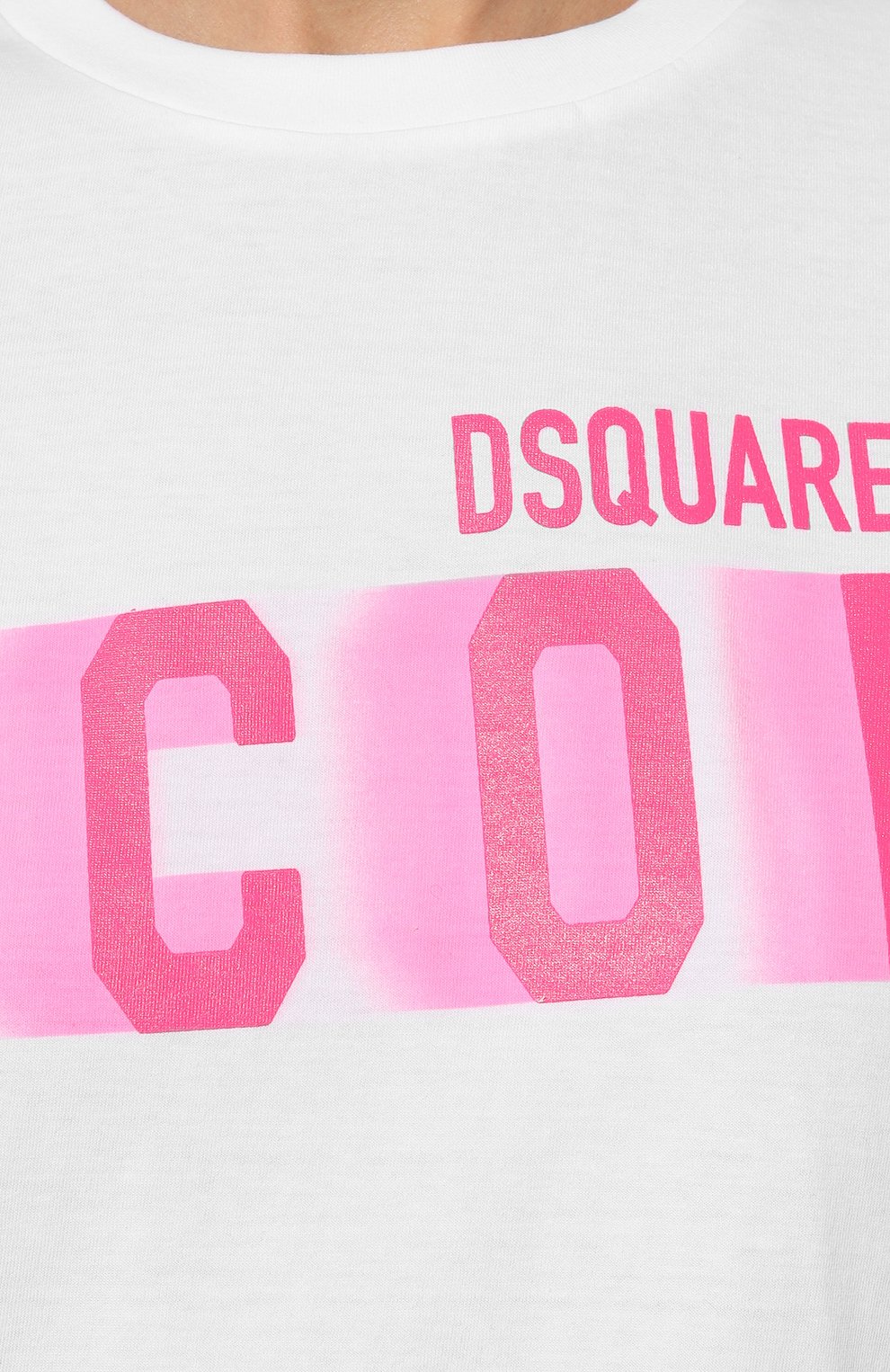 Хлопковая футболка DSQUARED2, арт. S80GC0066/S24668, фото 5