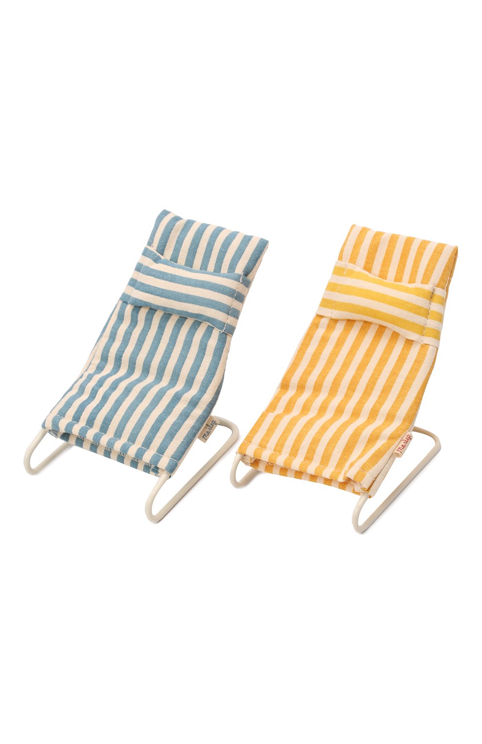 Набор пляжных шезлонгов MAILEG разноцветного цвета по цене 4400 руб., арт. 11-1407-00, фото 1 Набор пляжных шезлонгов MAILEG, арт. 11-1407-00, фото 1