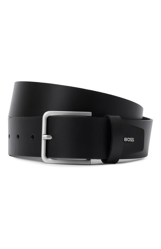 Кожаный ремень BOSS 50558731 Чёрный 50558731