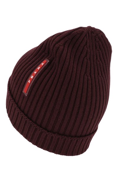 Шерстяная шапка prada linea rossa PRADA, арт. SMB1-U97-F0002, фото 2