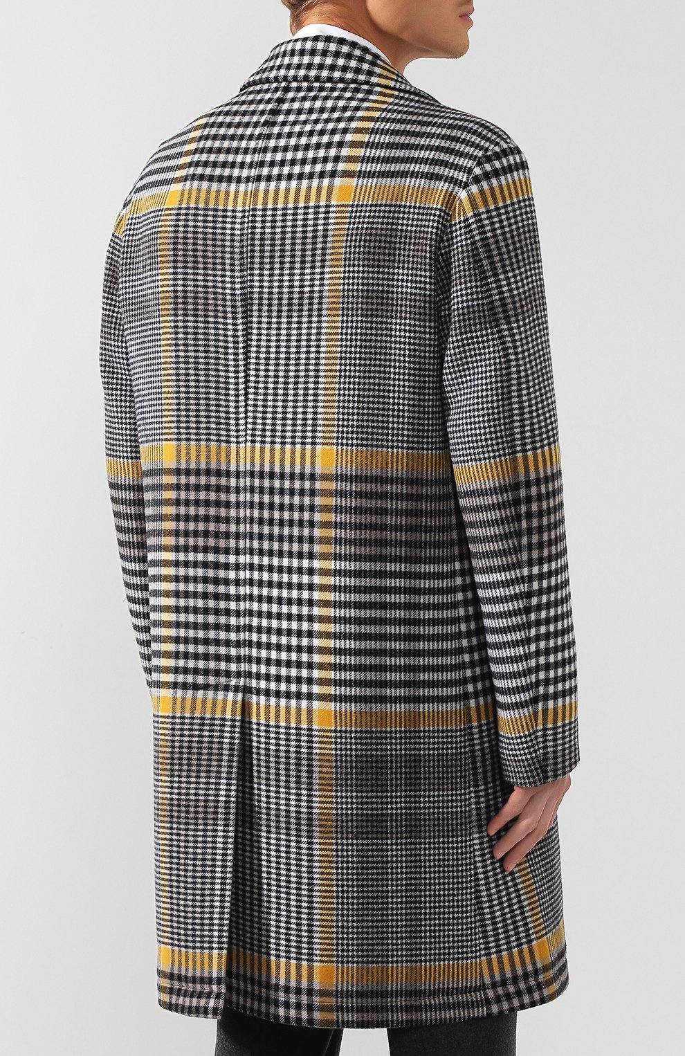 Шерстяное пальто BOSS, арт. 50418022, фото 4