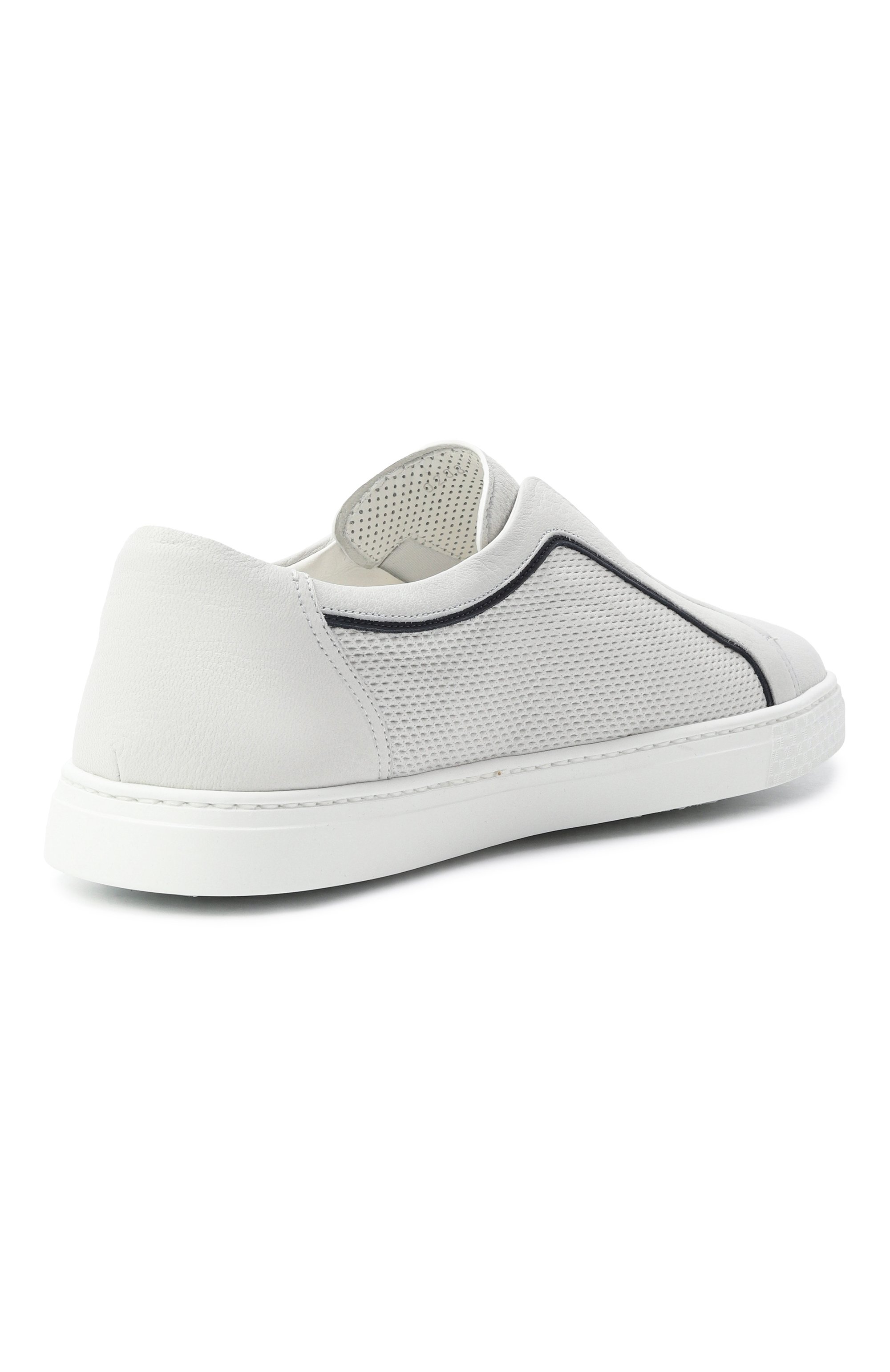 Кожаные кеды ZILLI, арт. H0208AM1961VSTZ01, фото 5