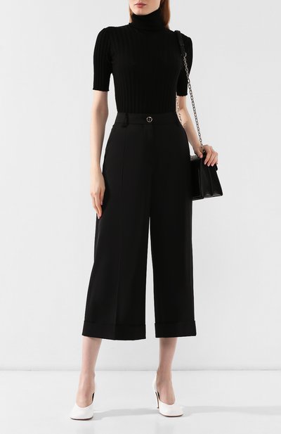 Шерстяная водолазка BOTTEGA VENETA черного цвета по цене 106000 руб., арт. 575262/VA730, фото 2 Шерстяная водолазка BOTTEGA VENETA, арт. 575262/VA730, фото 2