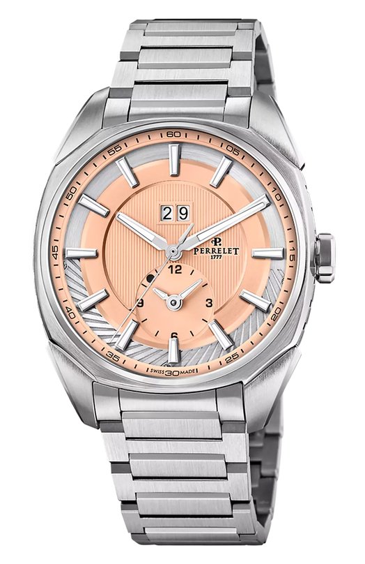 Часы Lab Peripheral Dual Time Perrelet A1101/E Бесцветный A1101/E