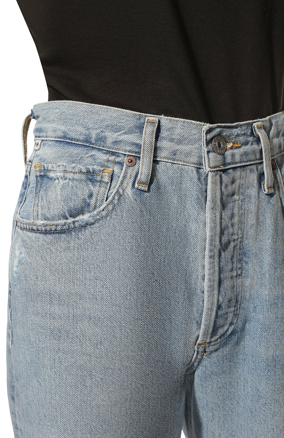 Джинсы CITIZENS OF HUMANITY голубого цвета по цене 36300 руб., арт. 1977-837, фото 5 Джинсы CITIZENS OF HUMANITY, арт. 1977-837, фото 5