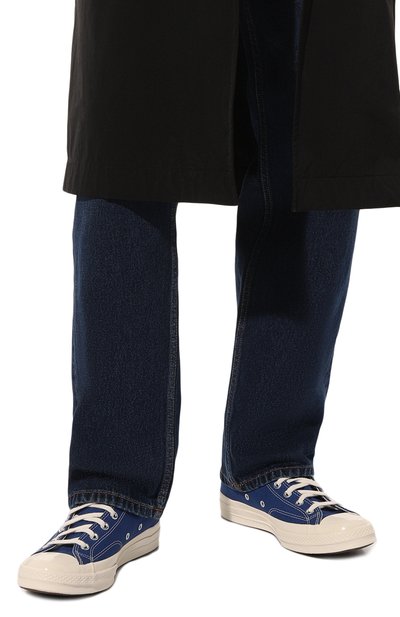 Текстильные кеды comme des garcons play x converse COMME DES GARCONS PLAY, арт. 171846, фото 3