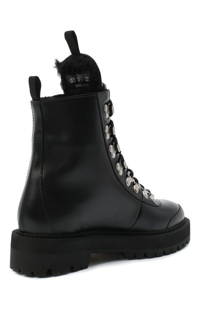 Кожаные ботинки OFF-WHITE, арт. 0WIA045E20LEA0011001, фото 4