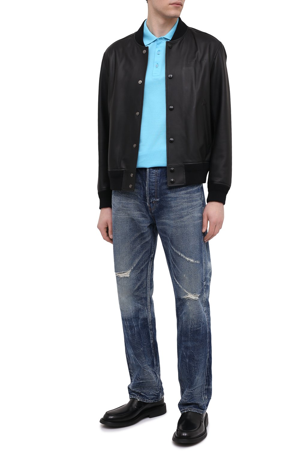 Хлопковое поло VERSACE, арт. A87427/A237141, фото 2