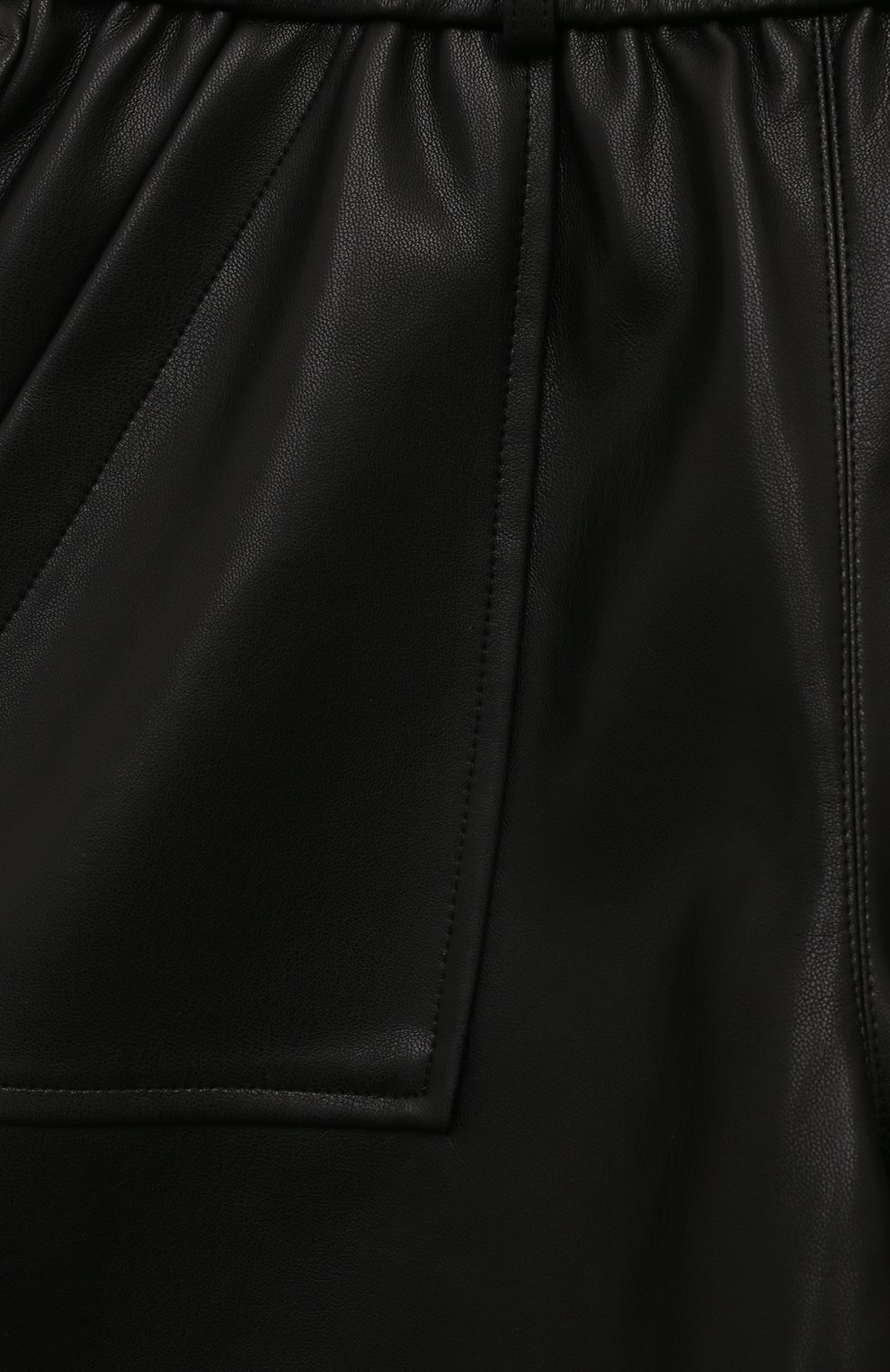 Шорты из экокожи MONNALISA, арт. 41D403, фото 3