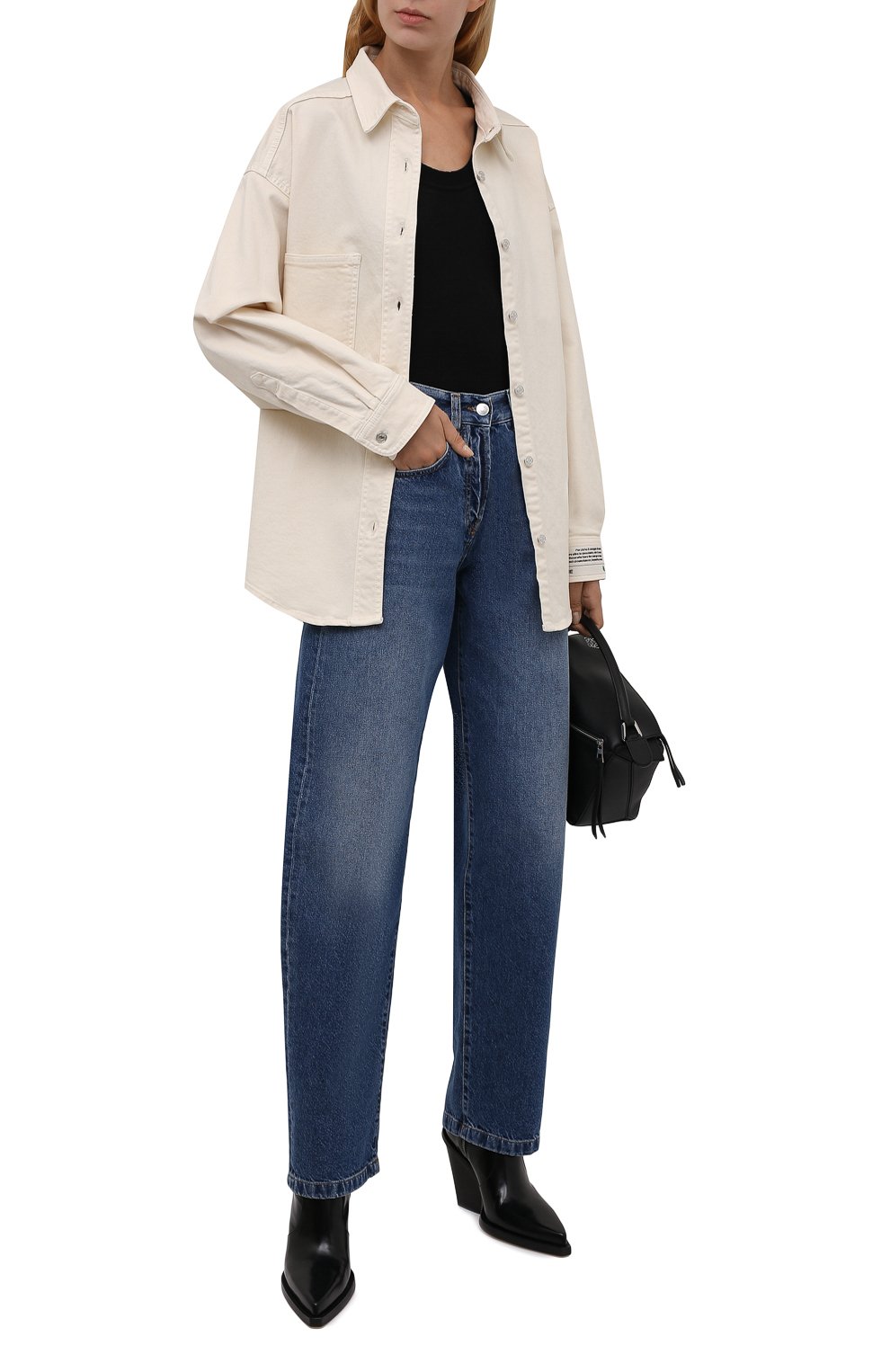 Джинсовая рубашка MSGM, арт. 3141MDE190T 217791, фото 2