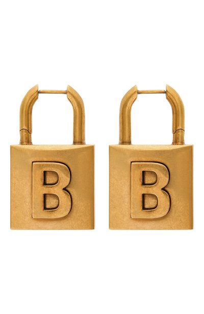 Серьги lock BALENCIAGA, арт. 640140/TZ99J, фото 1