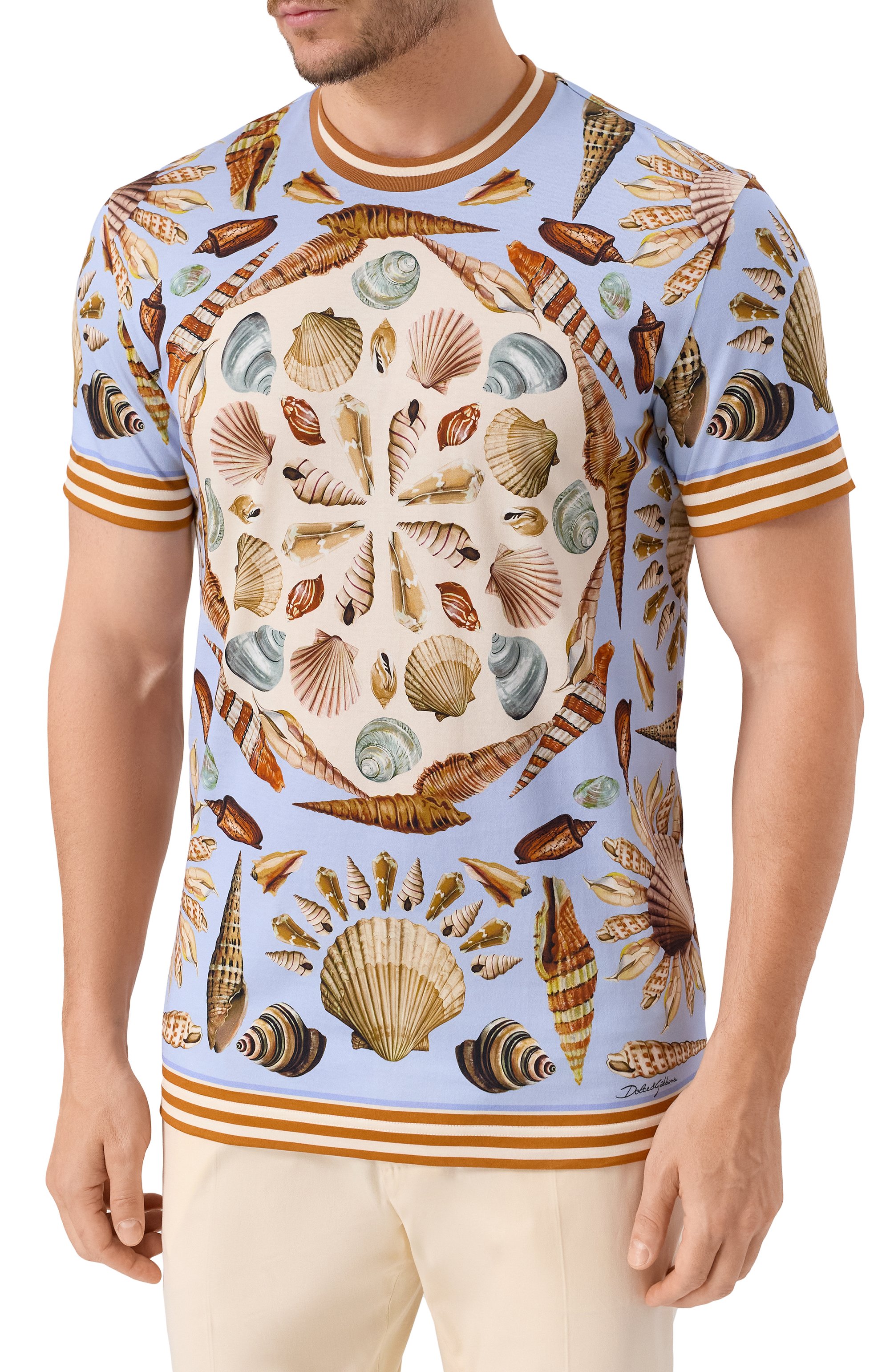 Хлопковая футболка DOLCE & GABBANA, арт. G8RN8T/G7PKY, фото 3