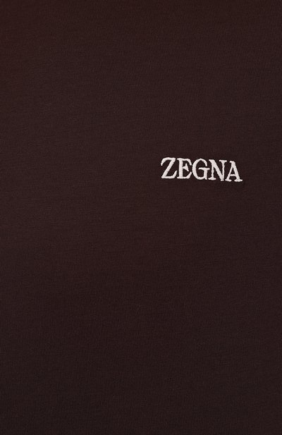 Хлопковая футболка ZEGNA, арт. UC360A6/C760, фото 5