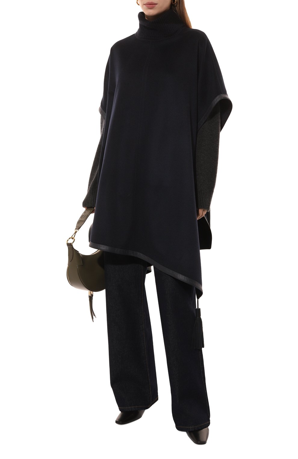 Кашемировое пончо AGNONA, арт. AM0801YE/U7028E, фото 2