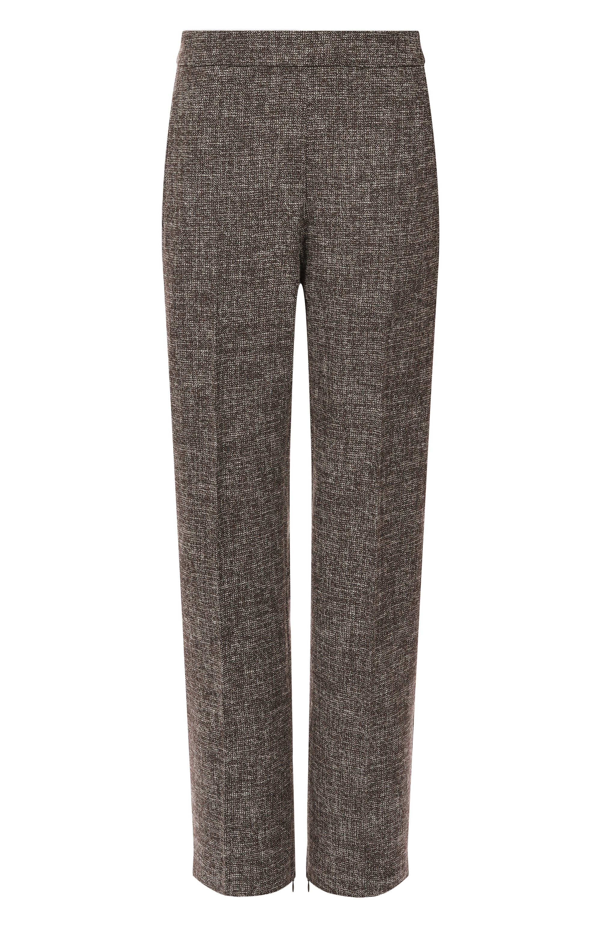 Брюки PINKO коричневого цвета по цене 22300 руб., арт. 105634/A2SK, фото 1 Брюки PINKO, арт. 105634/A2SK, фото 1