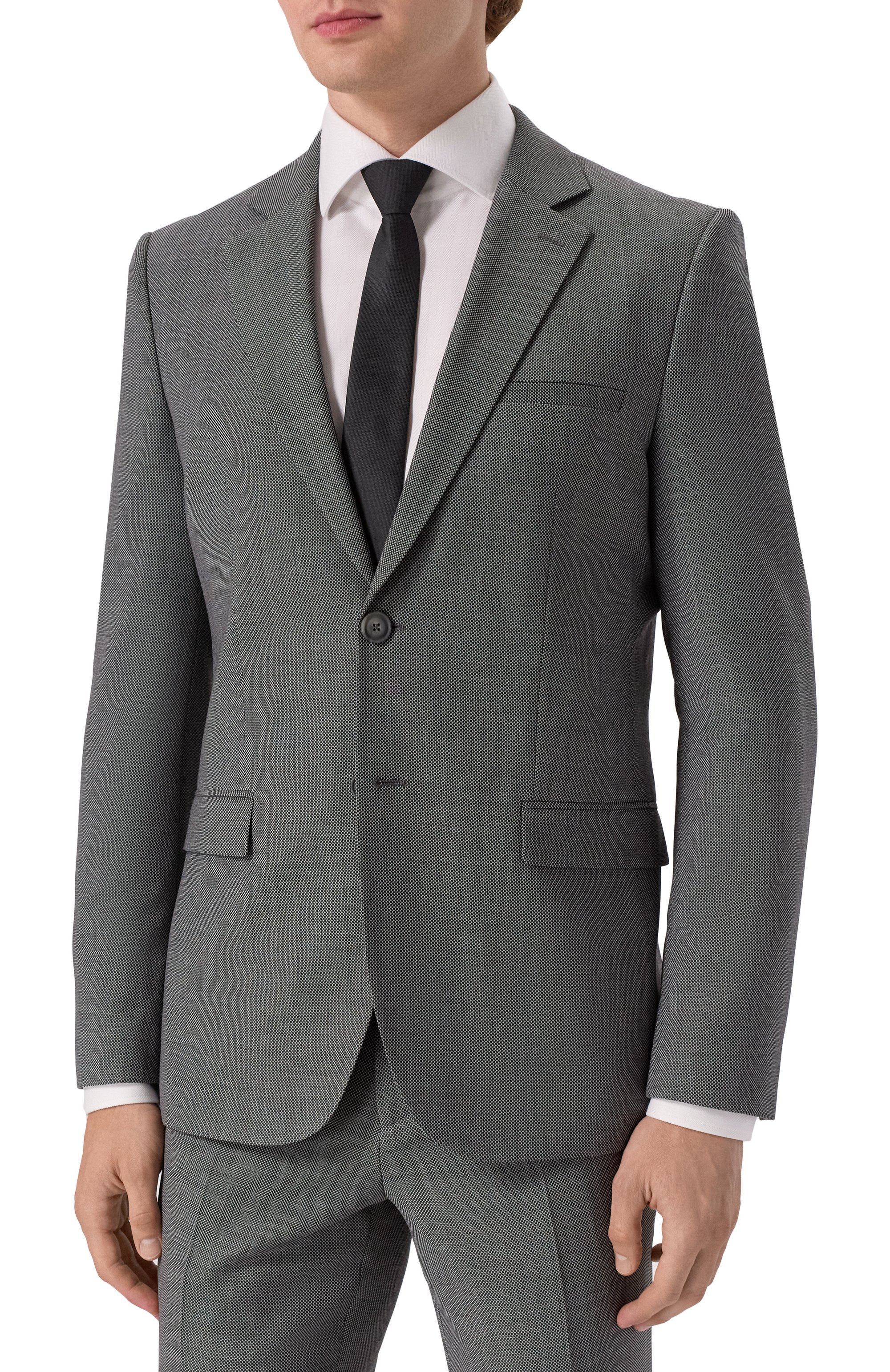 Однобортный пиджак HUGO, арт. 50548856, фото 4