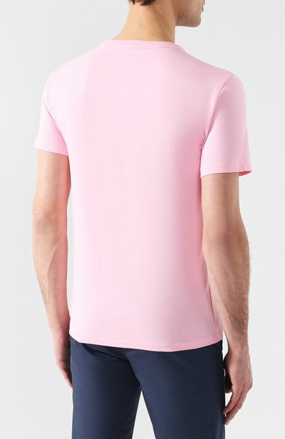 Хлопковая футболка  POLO RALPH LAUREN, арт. 710704249, фото 4