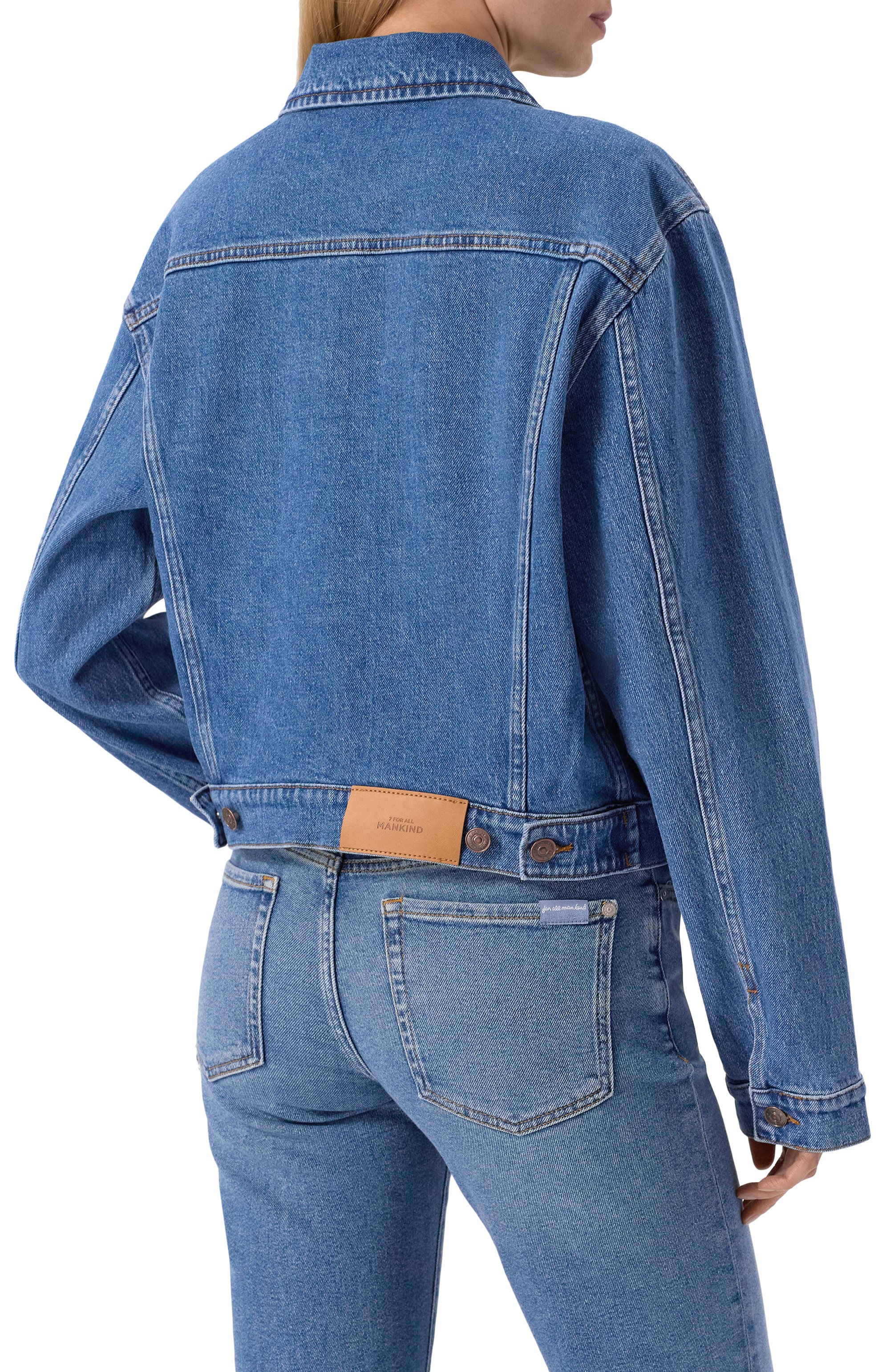 Джинсовая куртка 7 FOR ALL MANKIND, арт. 7U954C10WED, фото 4