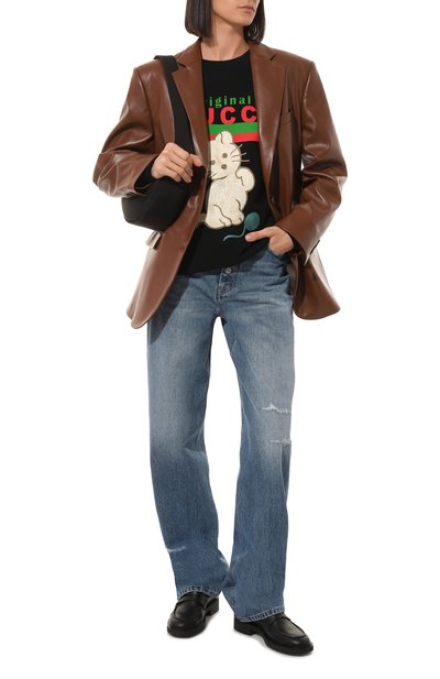 Хлопковый свитшот GUCCI, арт. 617964 XJCRU, фото 2