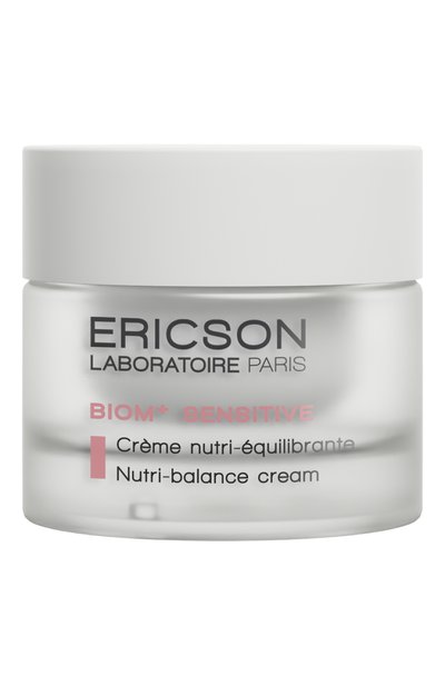 Женское успокаивающий питательный крем для лица biom+ sensitive (50ml)  ERICSON LABORATOIRE, арт. 3700358311830