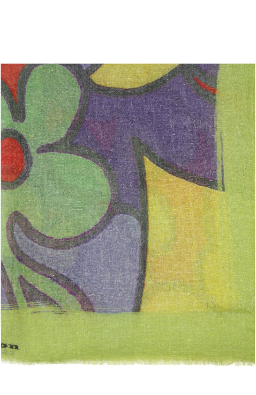 Шарф изо льна и кашемира KITON, арт. UFSCA/8L24, фото 2