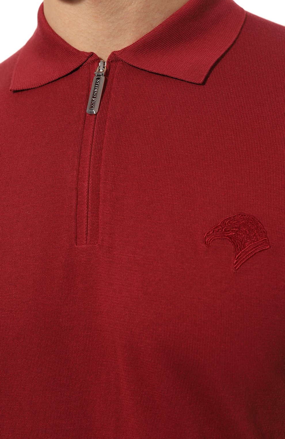 Хлопковое поло STEFANO RICCI, арт. K313030P31/F23145, фото 5