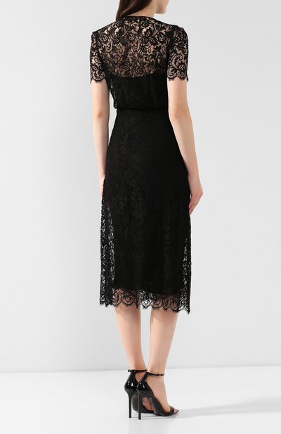 Платье из смеси вискозы и хлопка RALPH LAUREN, арт. 290767598, фото 4