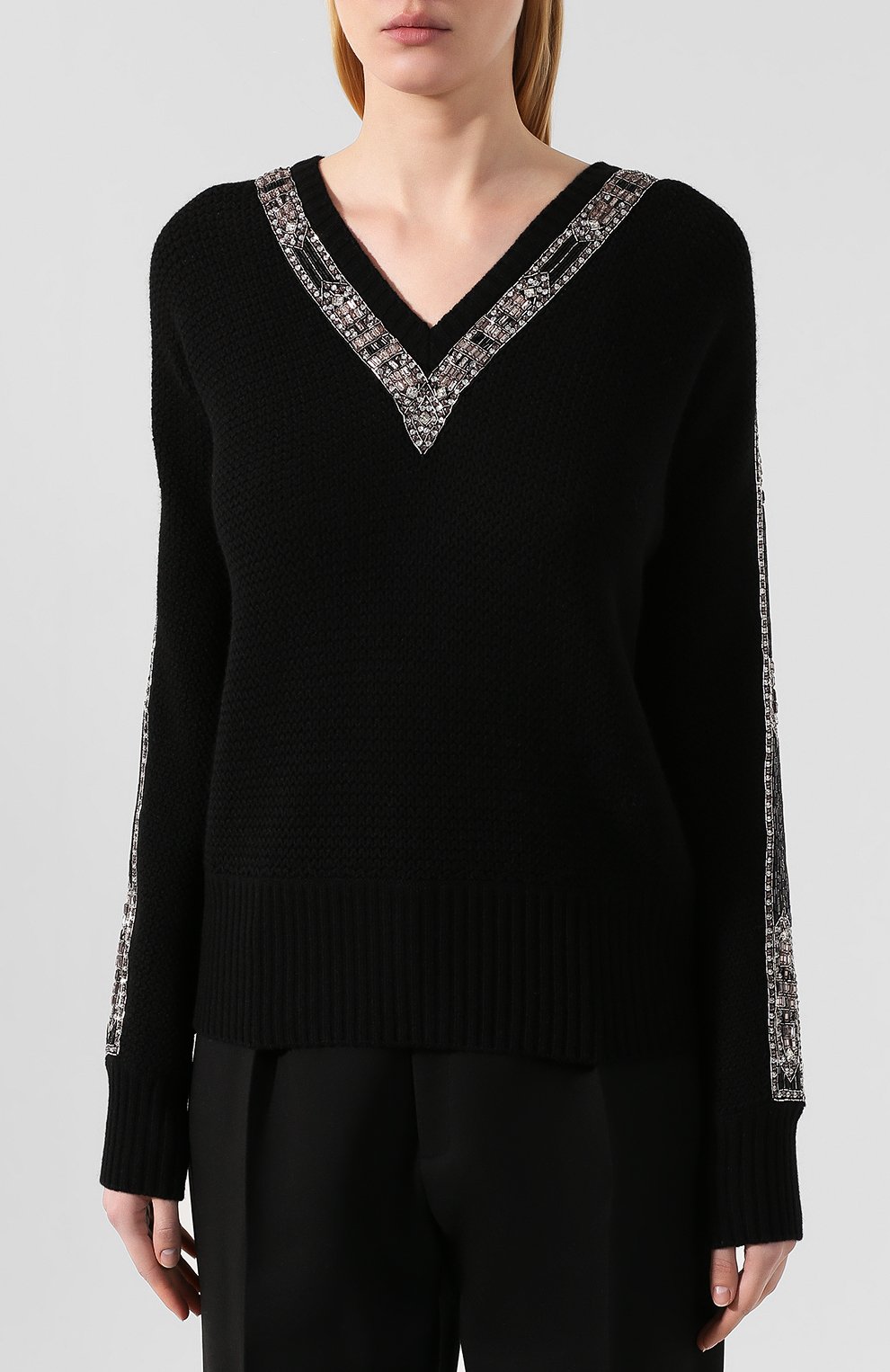 Кашемировый пуловер RALPH LAUREN черного цвета по цене 419000 руб., арт. 290776704, фото 3 Кашемировый пуловер RALPH LAUREN, арт. 290776704, фото 3