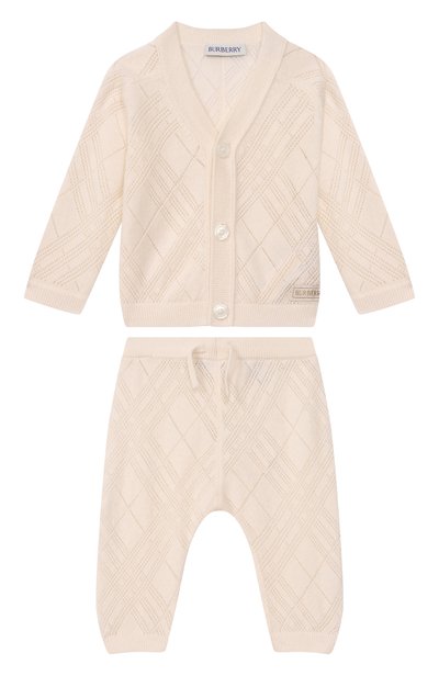 Комплект из кардигана и брюк BURBERRY, арт. 8127225