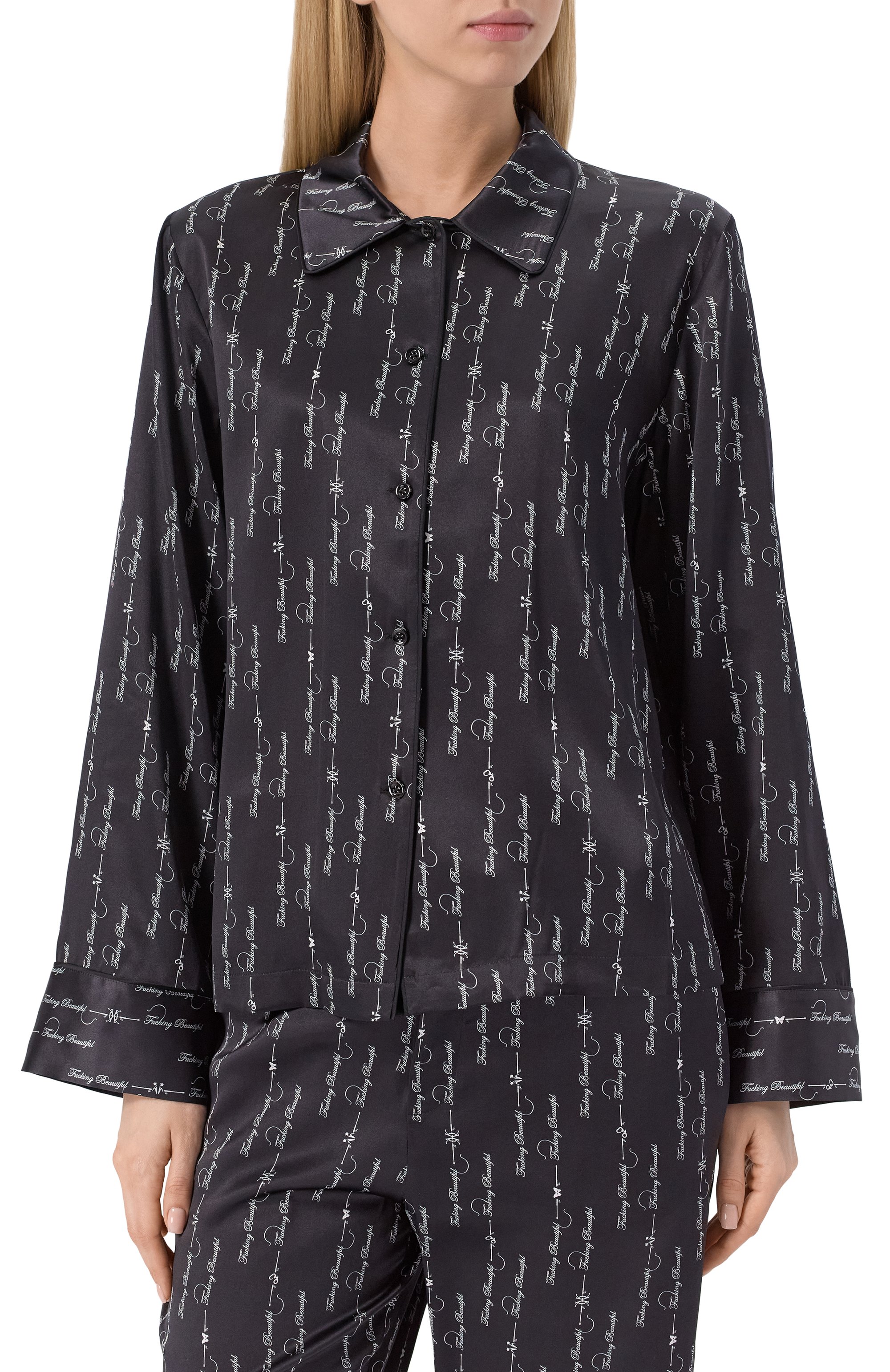 Шелковая блузка KIKI DE MONTPARNASSE, арт. C002TP055, фото 3