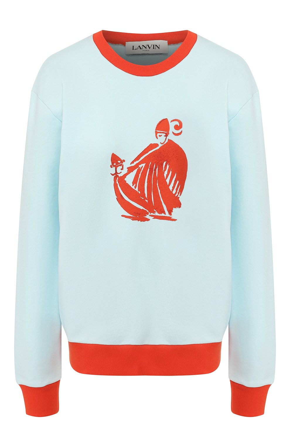 Х лопковый свитшот LANVIN, арт. RW-T0666J-JR02-P20, фото 1