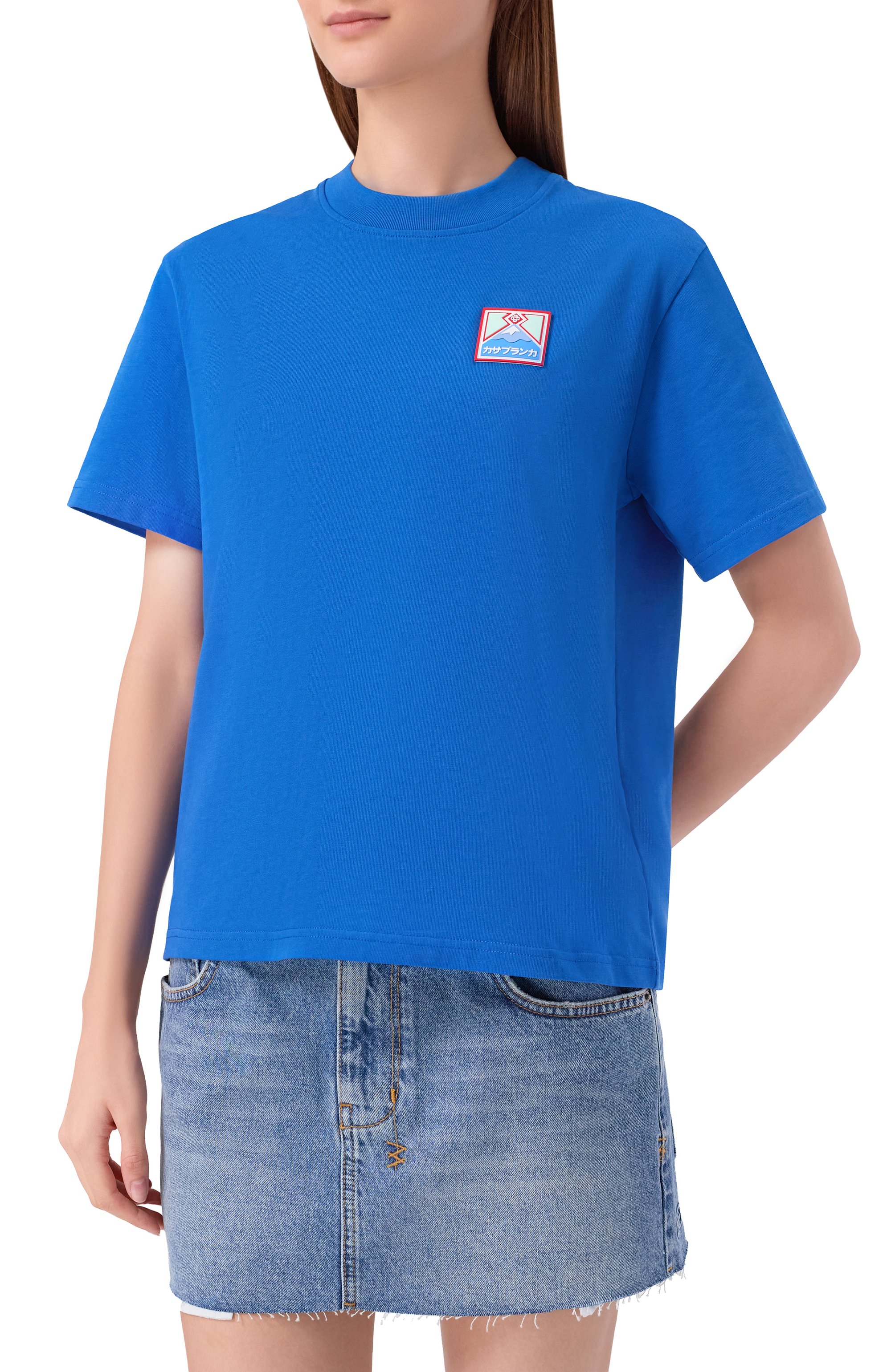 Хлопковая футболка CASABLANCA, арт. WPF25-JTS-046-04, фото 3