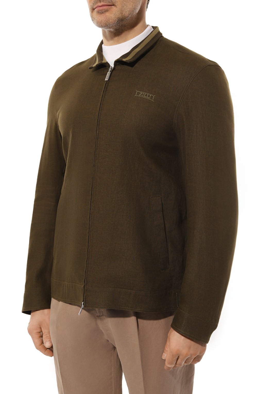 Льняная куртка ZILLI, арт. 0V001FM0800VZL138, фото 3
