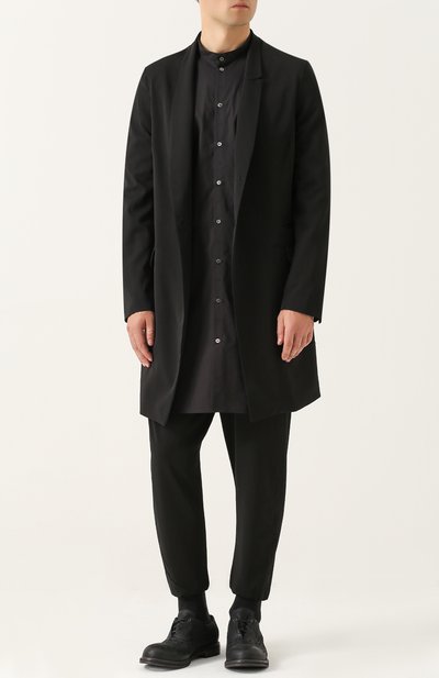 Шерстяное однобортное пальто ISABEL BENENATO, арт. UW04F17, фото 2