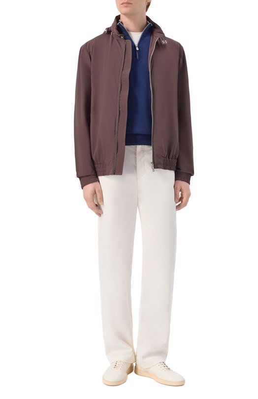 Бомбер Brunello Cucinelli MZ4266525 Коричневый  MZ4266525 Фото 2