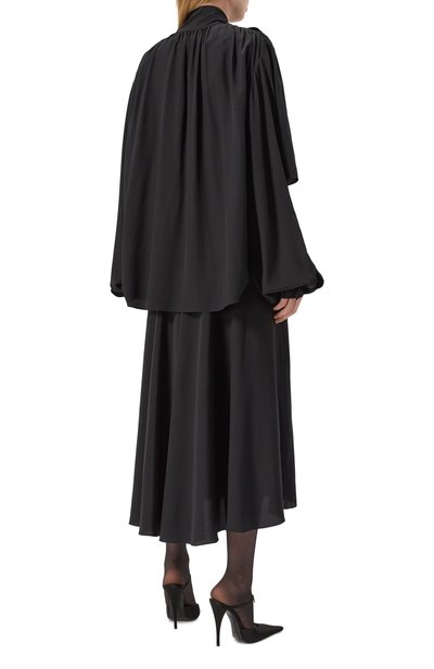 Шелковое платье BALENCIAGA, арт. 814150/TRN03, фото 4