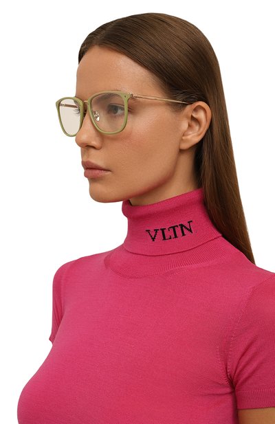 Оправа cassin LINDA FARROW зеленого цвета по цене 79950 руб., арт. LFL1457C7 0PT, фото 2 Оправа cassin LINDA FARROW, арт. LFL1457C7 0PT, фото 2