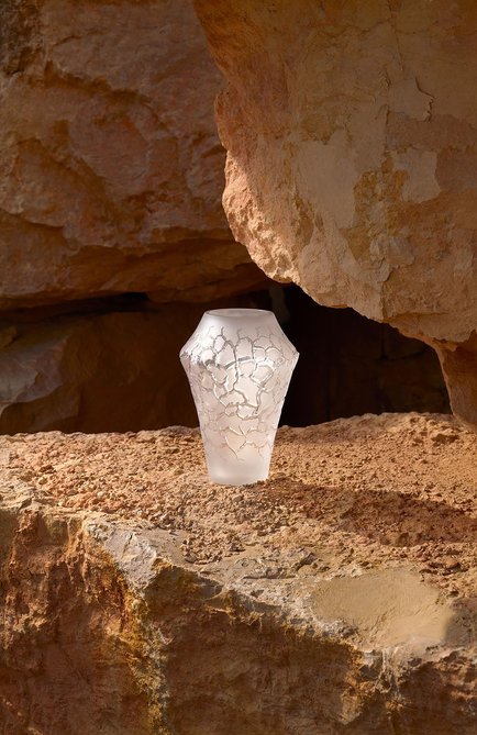 Ваза caldera LALIQUE прозрачного цвета, арт. 10828500 | Фото 2 (Региональные ограничения белый список (Axapta Mercury): Не проставлено; Нос: Не проставлено)