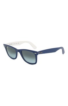 Женские солнцезащитные очки RAY-BAN синего цвета, арт. 2140-12993M | Фото 1 (Тип очков: С/з; Региональные ограничения белый список (Axapta Mercury): RU, Не проставлено; Кросс-КТ: С/з-унисекс; Нос: Не проставлено; Материал: Пластик; Очки форма: Прямоугольные; Оптика Гендер: оптика-унисекс)